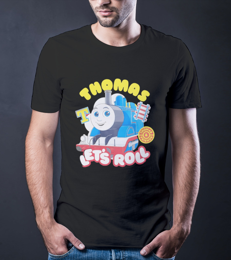 Thomas The Tank Engine Let's Roll Thomas And Friends T T-Shirt