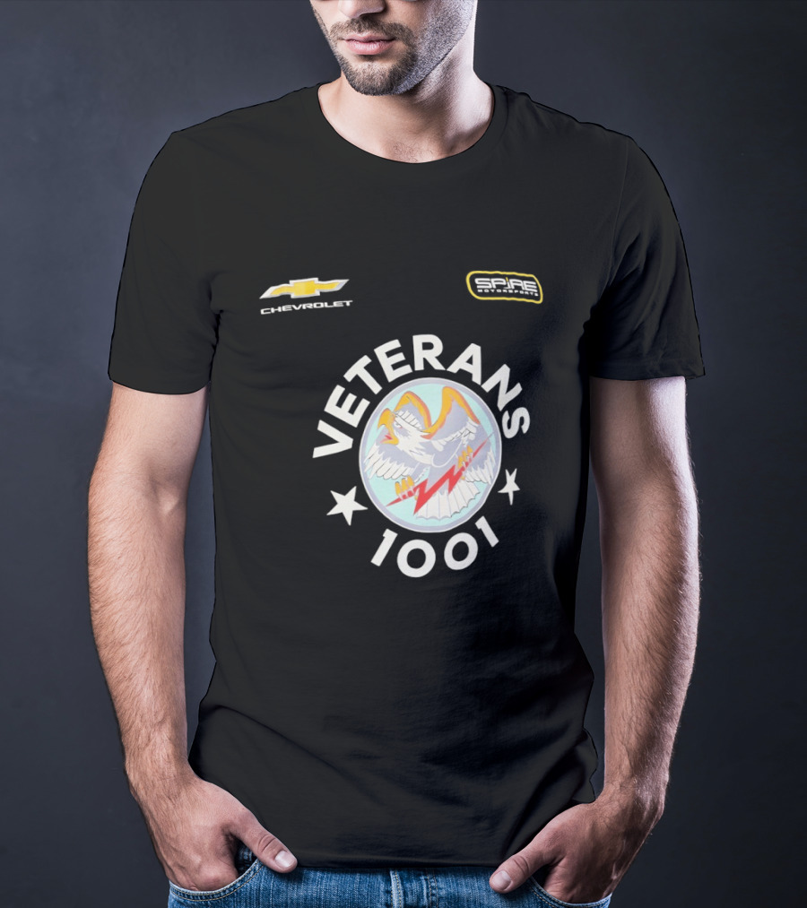 Veterans 1001 Spire Motorsports Chevrolet Eagle Legends T-Shirt