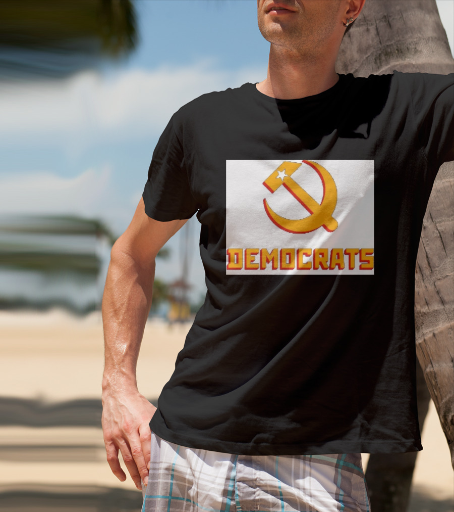 Zohran's Communist Democrats Hammer And Sickle T-Shirt