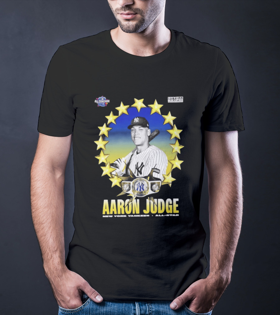 Aaron Judge New York Yankees All Star MVP 2026 Philadelphia Event Stars T-Shirt