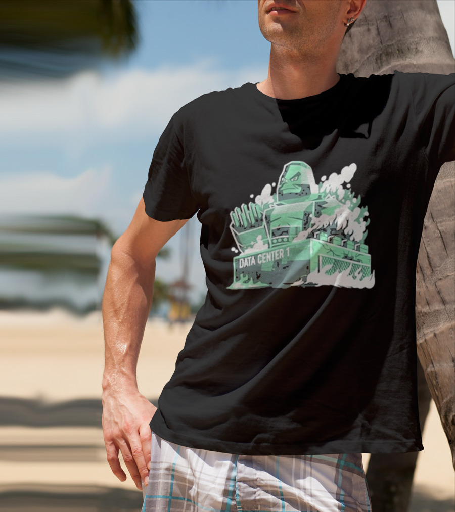 Avalanche AI Data Center 1 Robotic Powerhouse Iconography T-Shirt