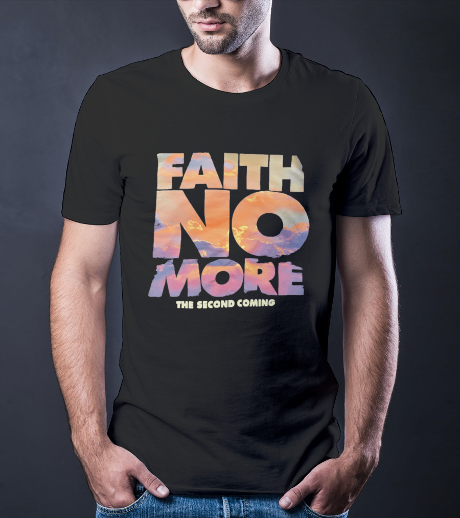 Faith No More The Second Coming Sunset Cloud Band T-Shirt