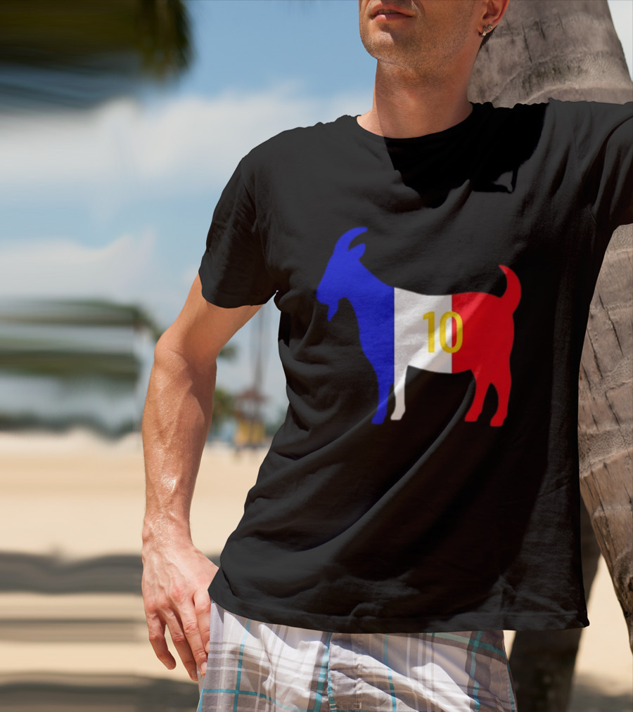 France Goat 10 Kylian Mbappe French Football Soccer Legend T-Shirt