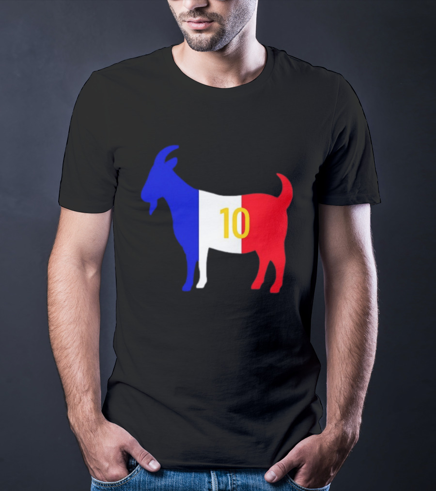 France Goat 10 Kylian Mbappe French Football Soccer Legend T-Shirt
