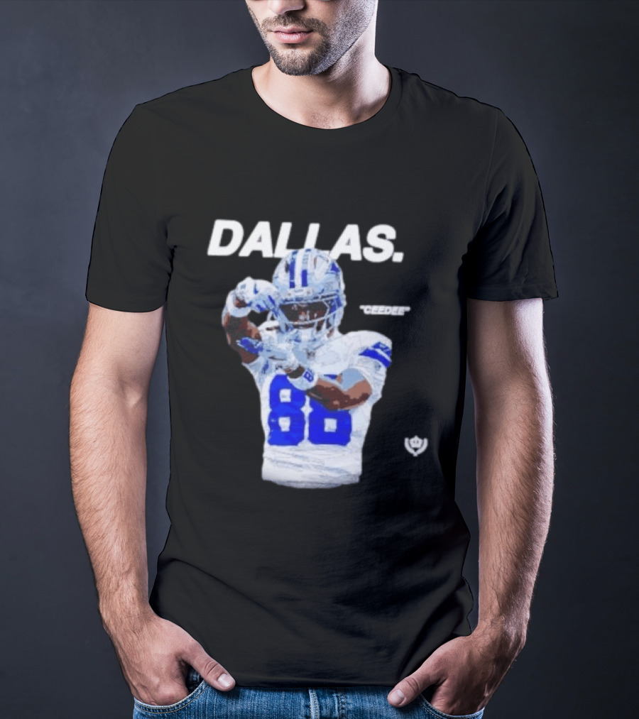 CeeDee Lamb Dallas 88 Cowboys Wide Receiver Football Player T-Shirt