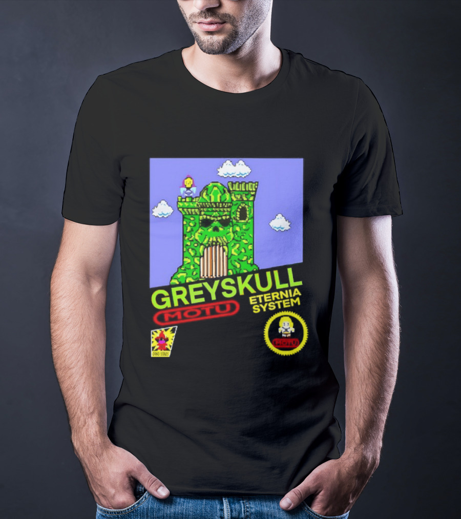 Greyskull Eternia System Motu Orko Series Castle T-Shirt