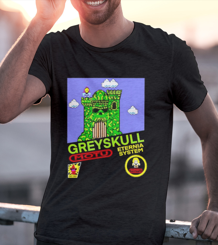 Greyskull Eternia System Motu Orko Series Castle T-Shirt