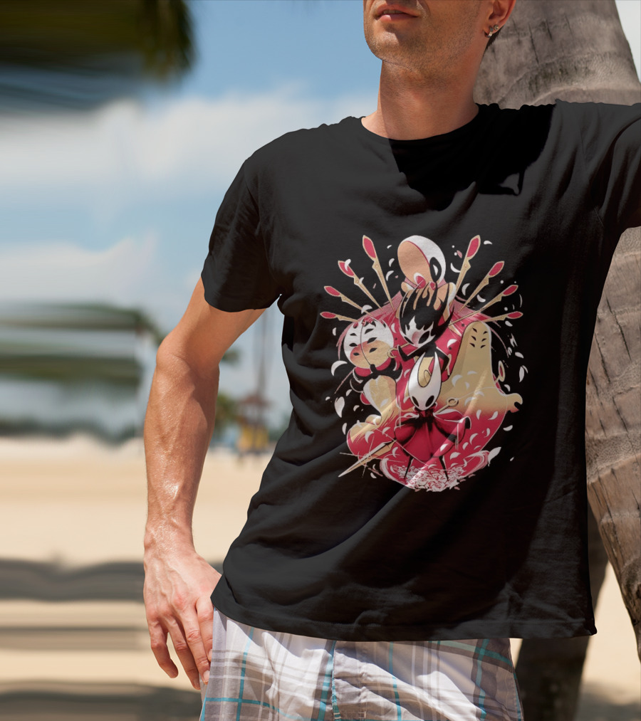 Hollow Knight Silksong Silk Showdown Hornet Needle Battle T-Shirt