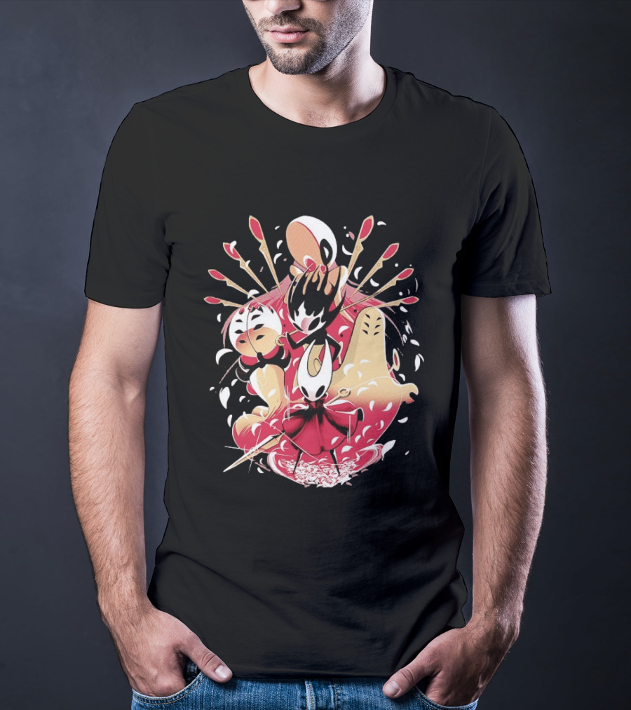 Hollow Knight Silksong Silk Showdown Hornet Needle Battle T-Shirt