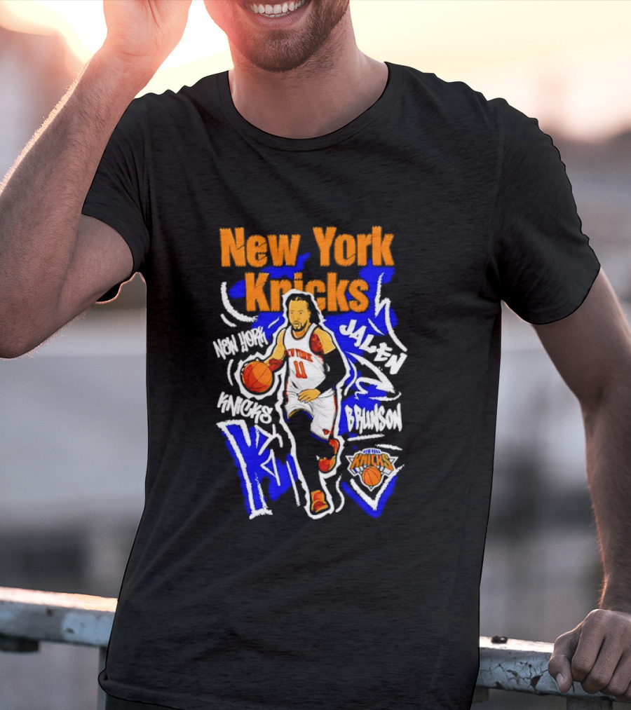 New York Knicks Jalen Brunson MVP Players NBA Basketball T-Shirt