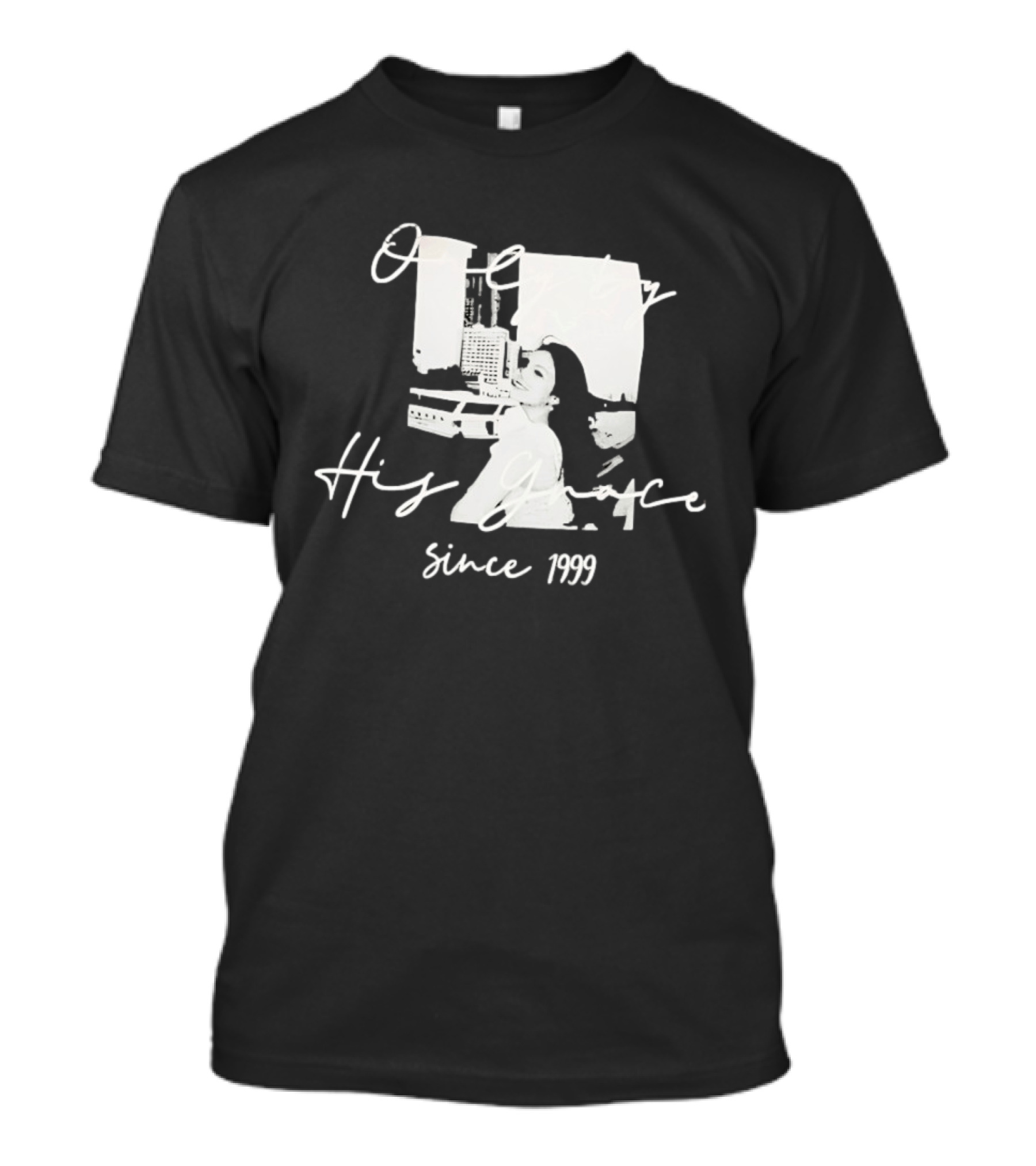 Only By His Grace Since 1999 Vintage Style Retro Technology T-Shirt