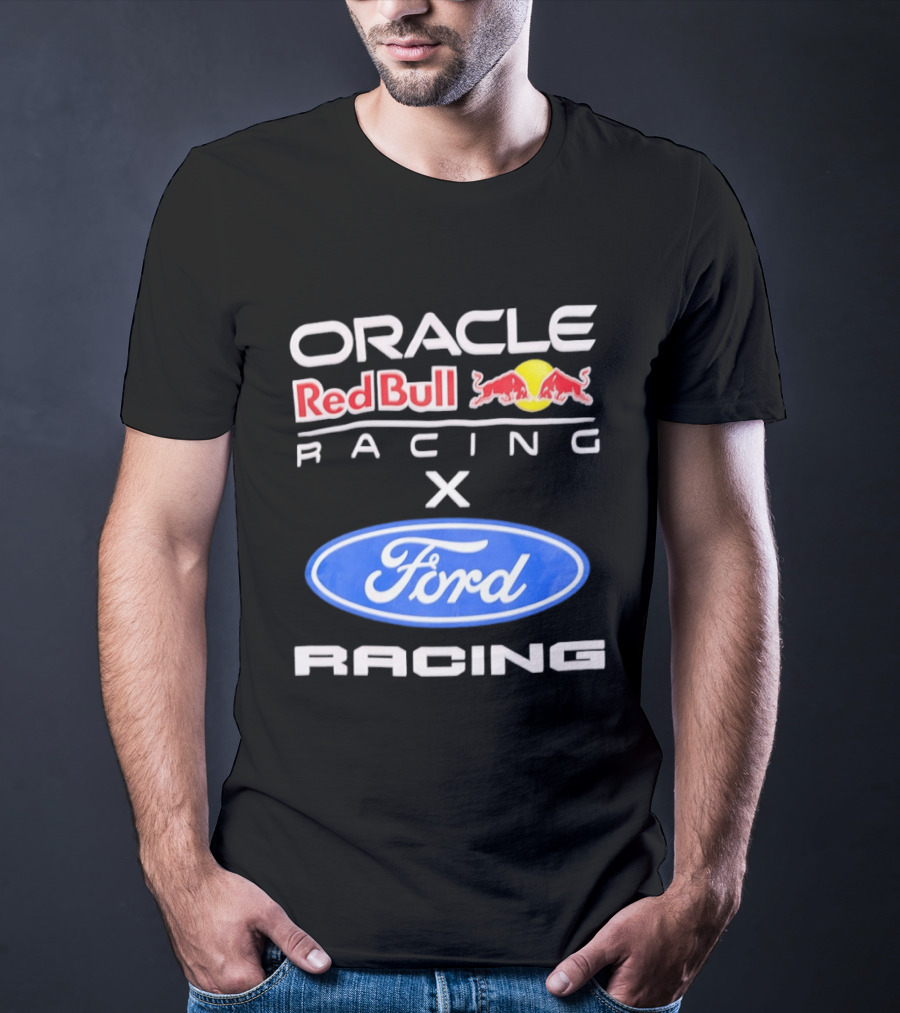 Oracle Red Bull Racing X Ford Racing Formula 1 Collaboration T-Shirt