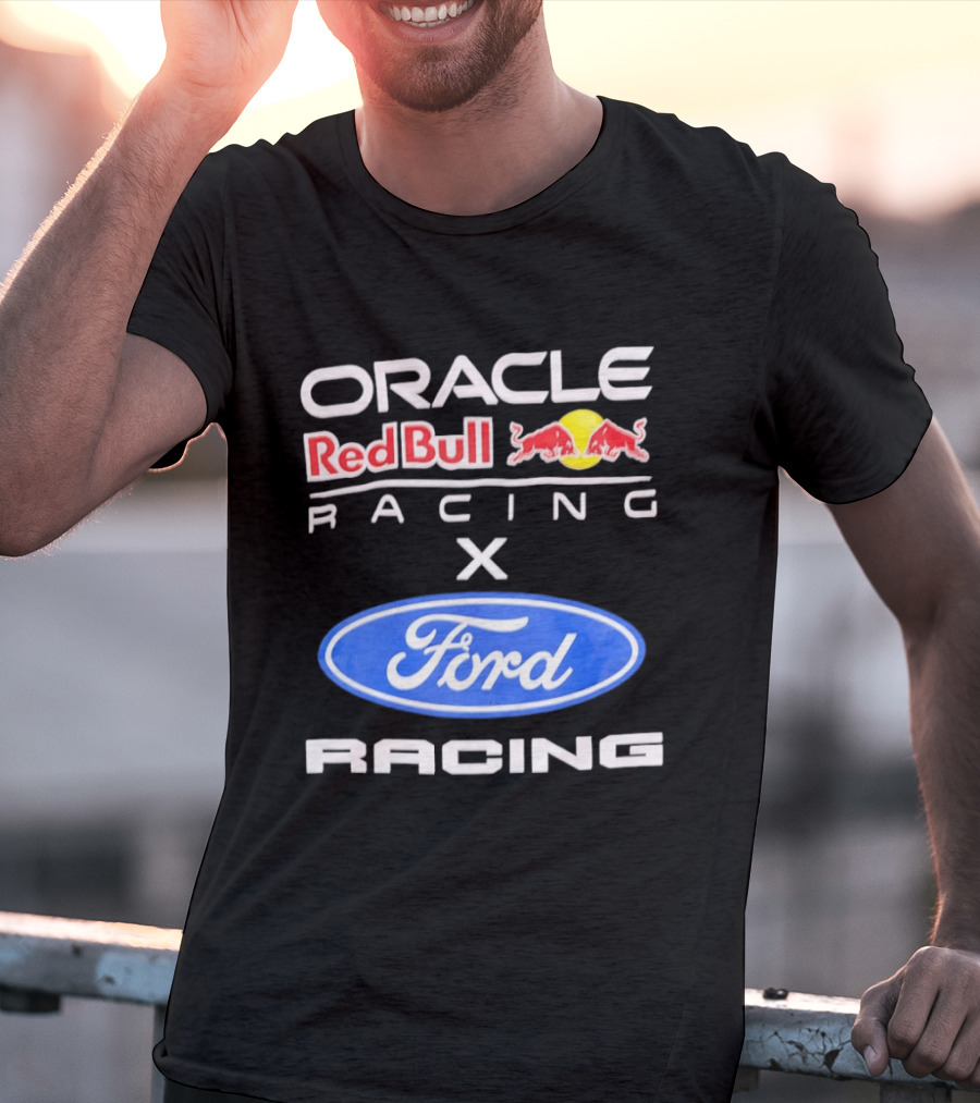 Oracle Red Bull Racing X Ford Racing Formula 1 Collaboration T-Shirt