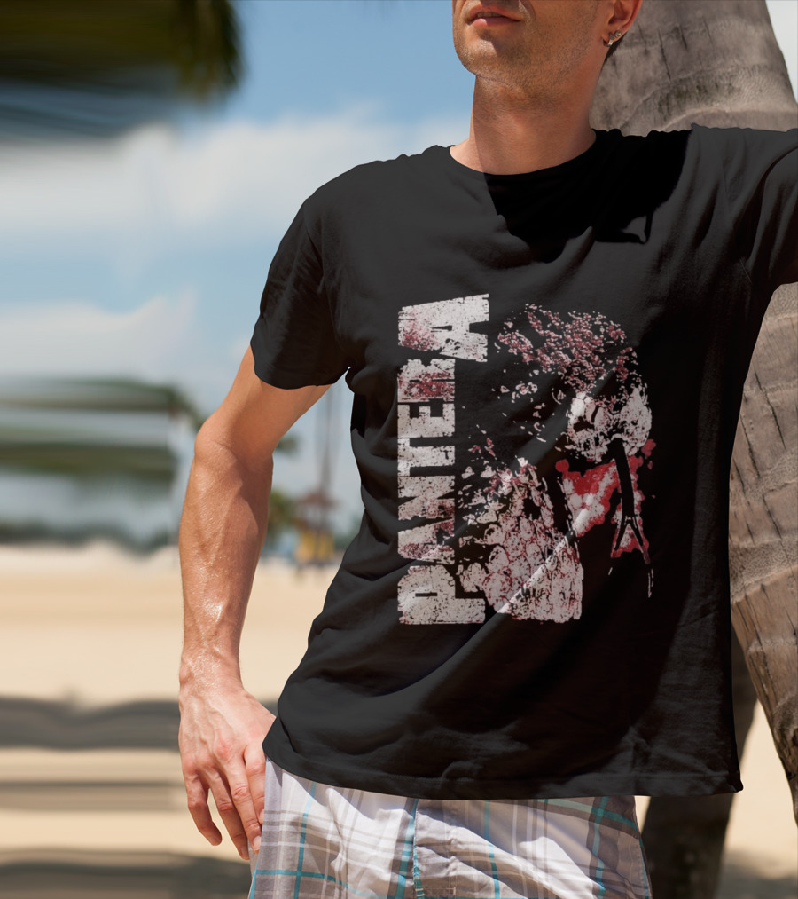 Pantera UK And EU Tour 2026 Rattlesnake Snake Skull Band T-Shirt