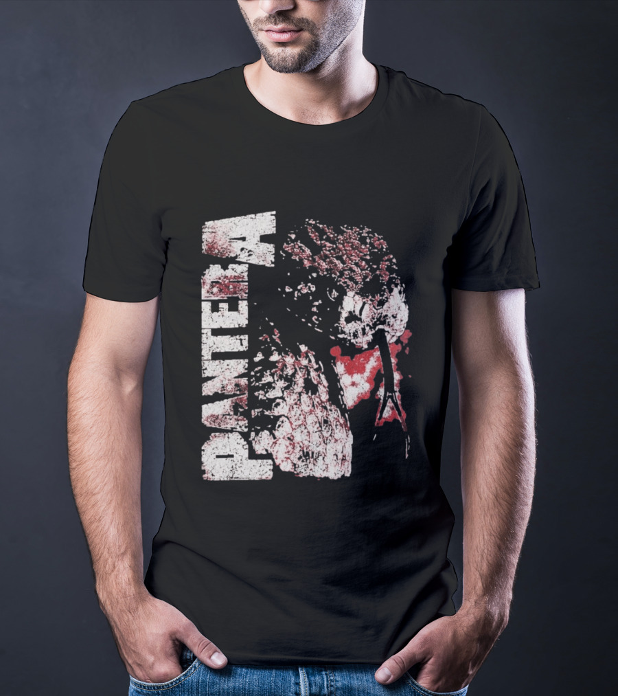 Pantera UK And EU Tour 2026 Rattlesnake Snake Skull Band T-Shirt