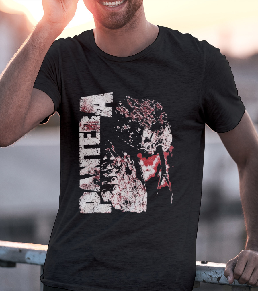 Pantera UK And EU Tour 2026 Rattlesnake Snake Skull Band T-Shirt