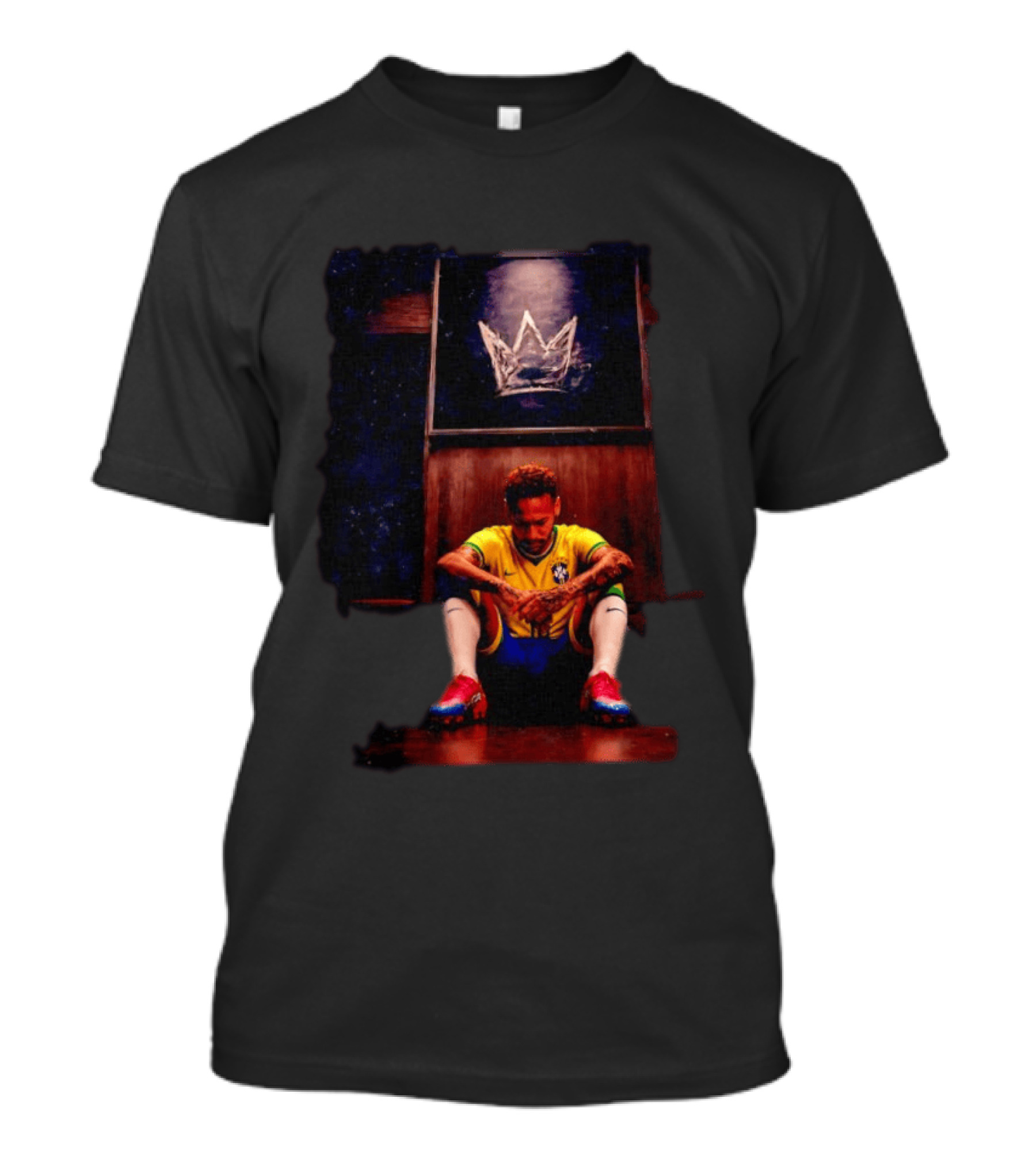 Neymar King The Last Samba Brazil Soccer Legend T-Shirt
