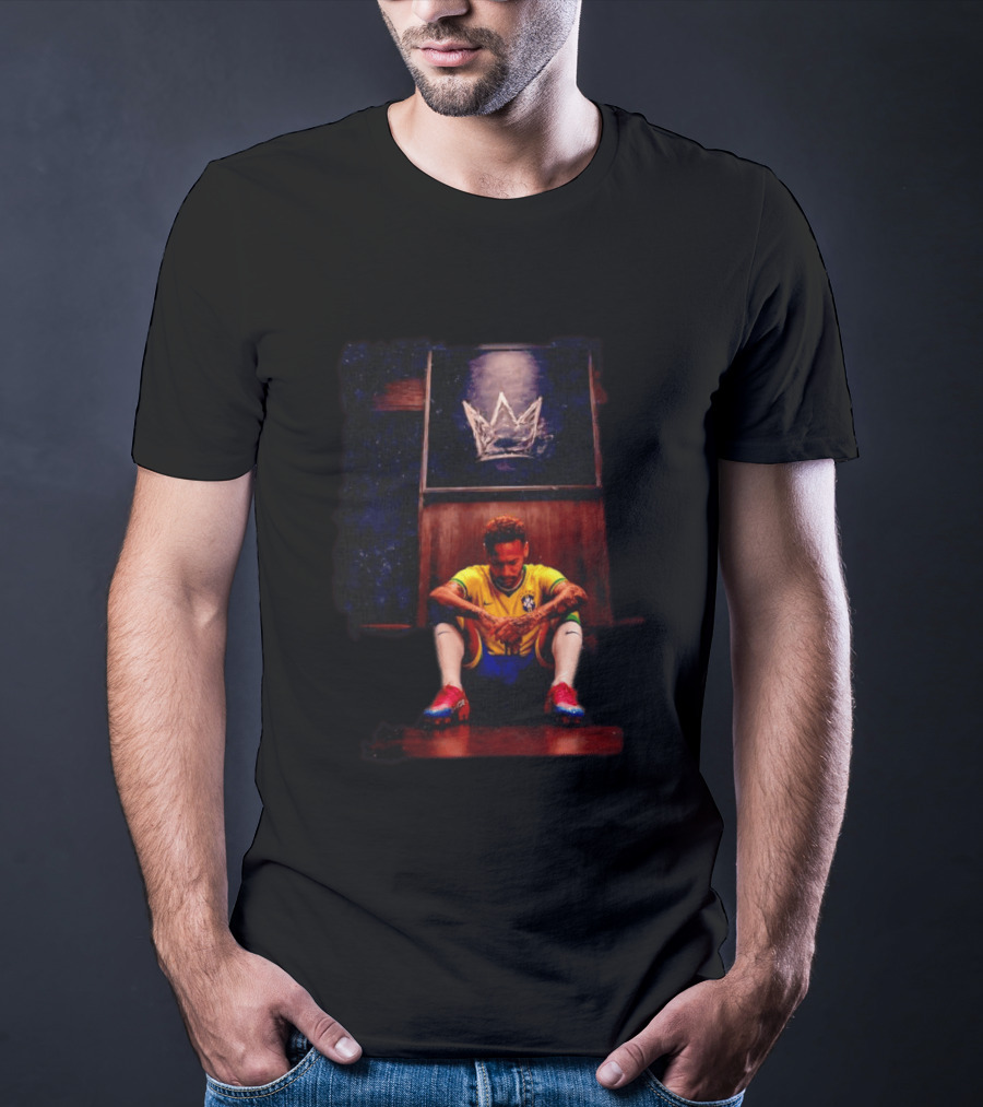 Neymar King The Last Samba Brazil Soccer Legend T-Shirt