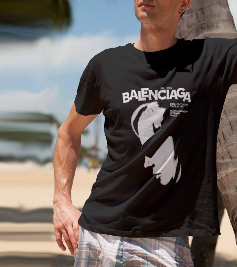 Balenciaga Fashion House Roman Reigns 2026 T-Shirt