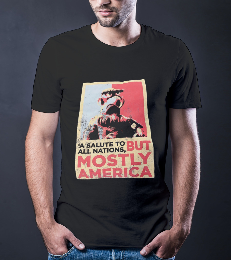 Sam The Eagle A Salute To All Nations But Mostly America Muppets T-Shirt