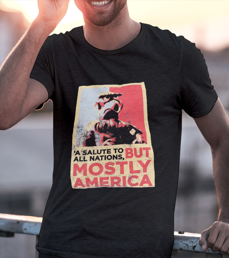 Sam The Eagle A Salute To All Nations But Mostly America Muppets T-Shirt