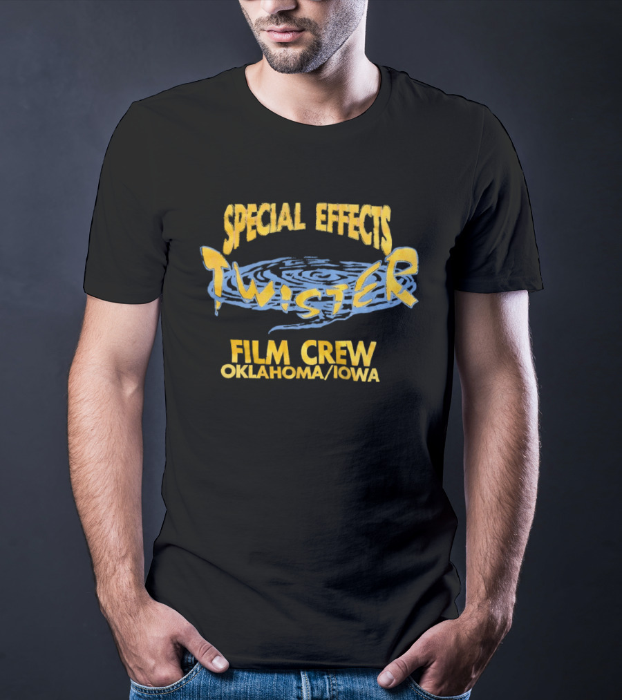 Special Effects Twister Film Crew Oklahoma Iowa T-Shirt