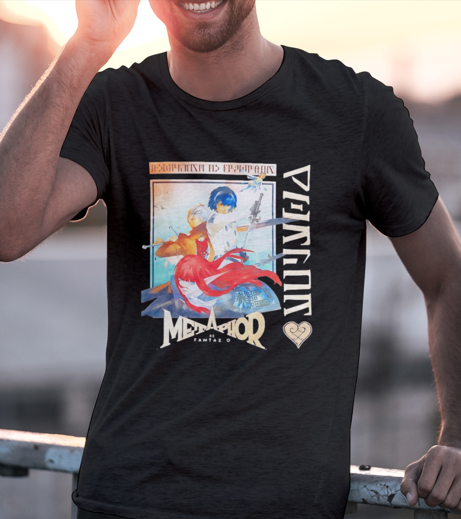 Metaphor ReFantazio Characters Fantasy Art Gaming Adventure T-Shirt