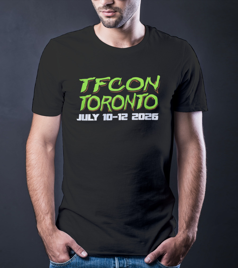 TFCon Toronto July 10 12 2026 Transformers Event T-Shirt