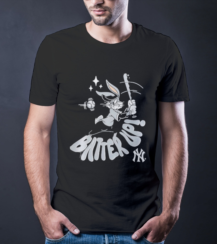 New York Yankees X Looney Tunes Batter Up Bugs Bunny 2026 T-Shirt