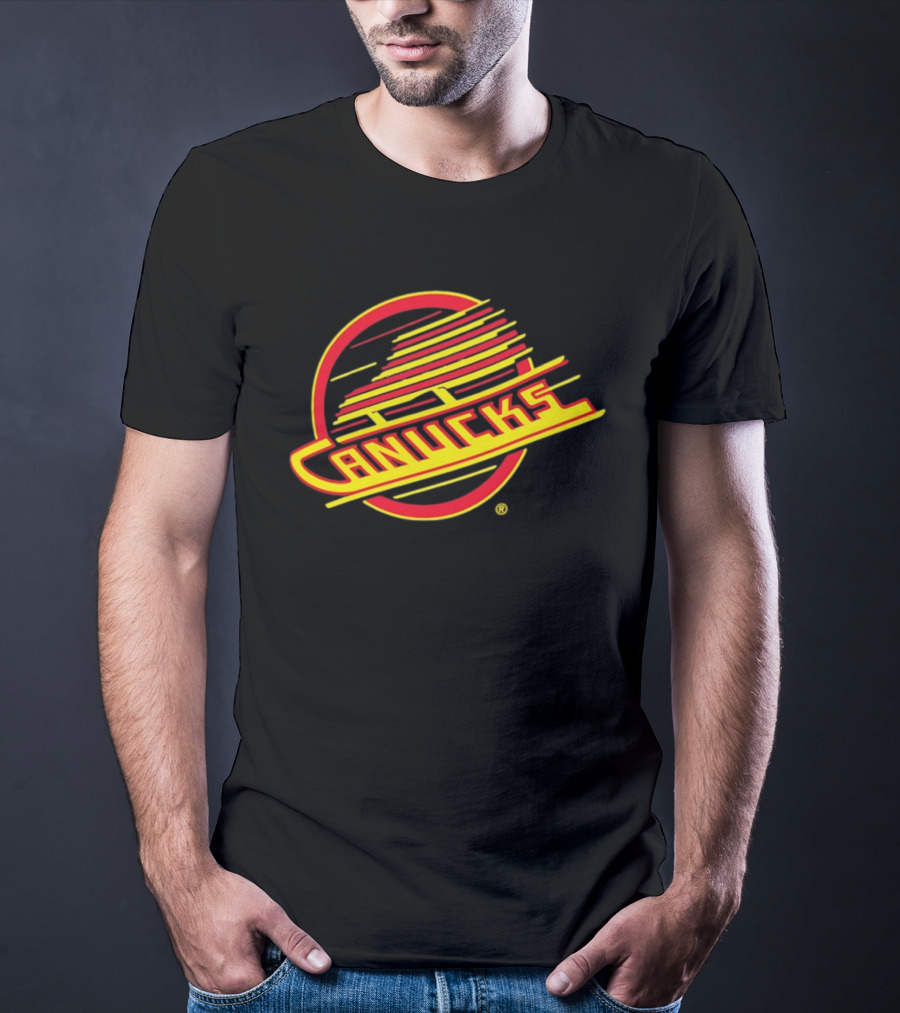 Vancouver Canucks Skate Logo NHL Hockey T-Shirt