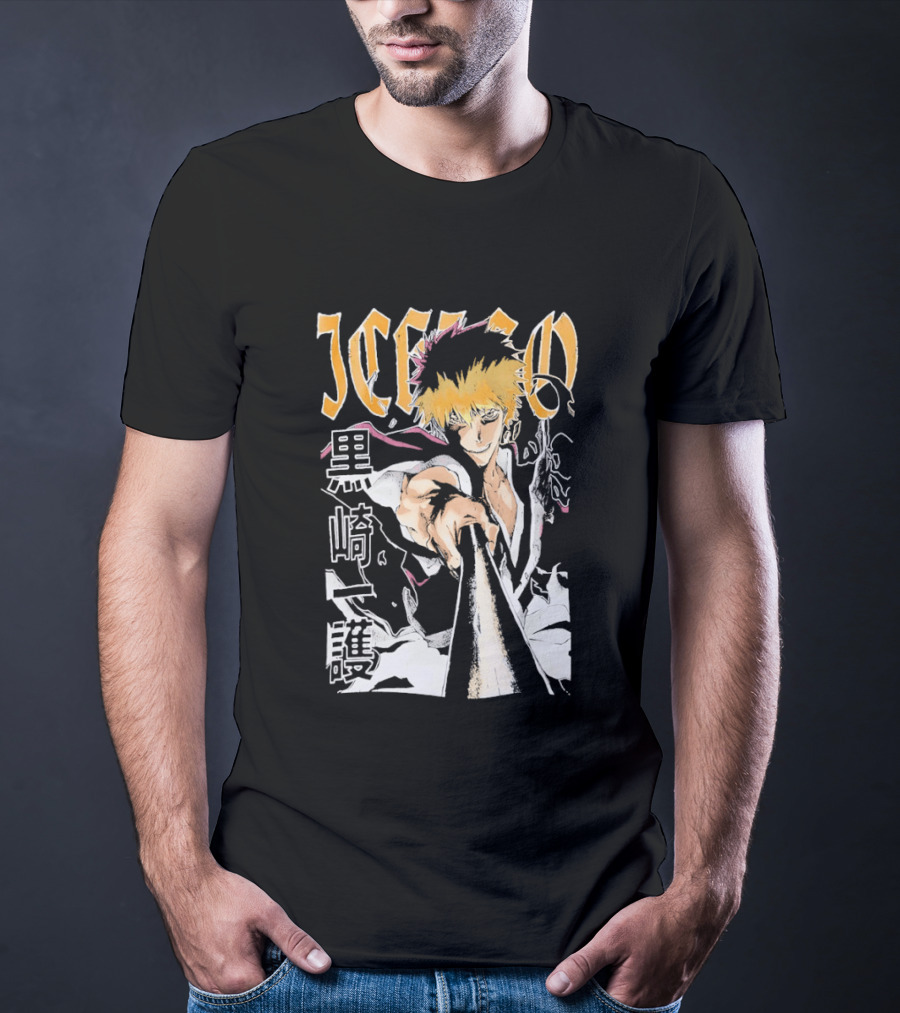 Ichigo Kurosaki Bleach Anime Bootleg Manga T-Shirt