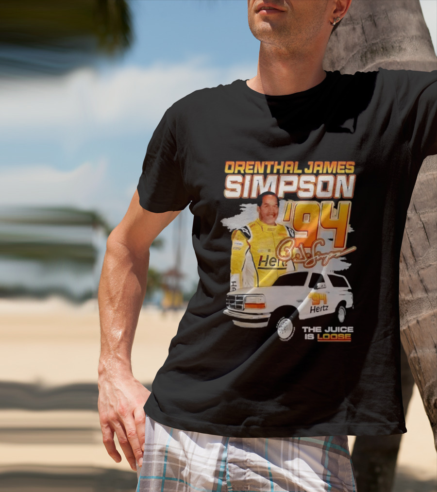 Orenthal James Simpson '94 The Juice Is Loose T-Shirt