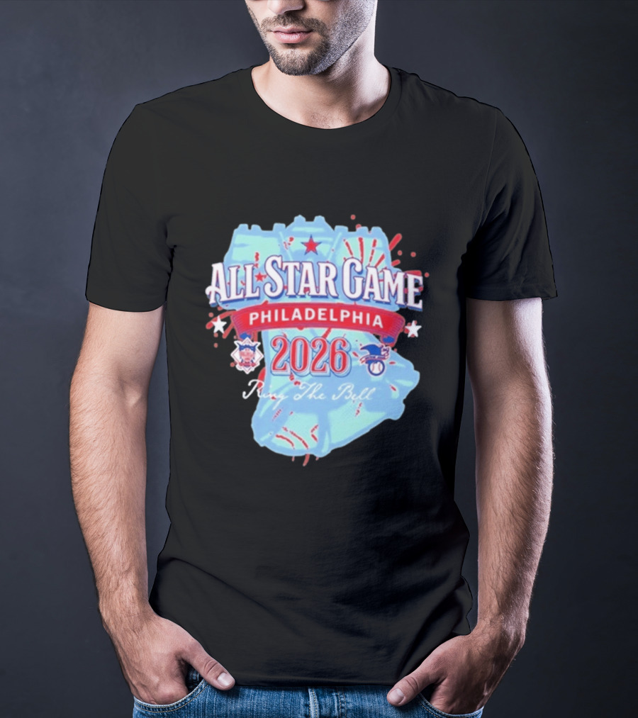 Philadelphia 2026 All Star Game Ring The Bell T-Shirt