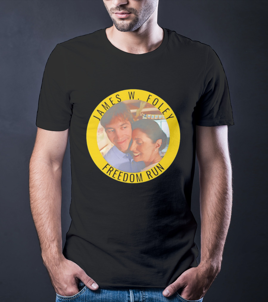 James W Foley Freedom Run Memorial Charity Event T-Shirt