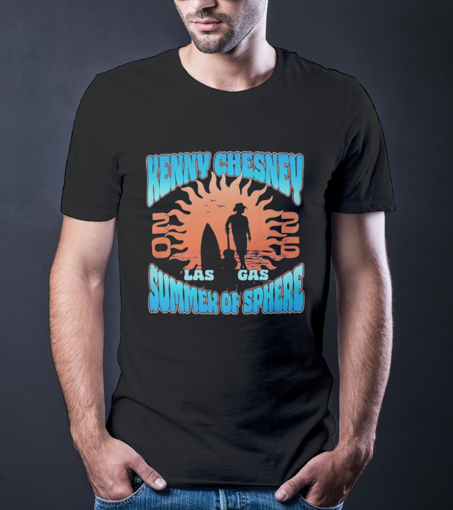 Kenny Chesney 2025 Summer Of Sphere Las Vegas T-Shirt
