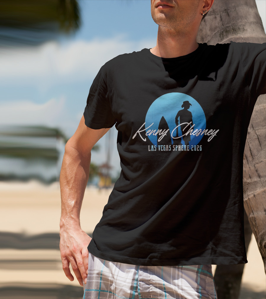 Kenny Chesney 2026 Las Vegas Sphere Country Music Event T-Shirt