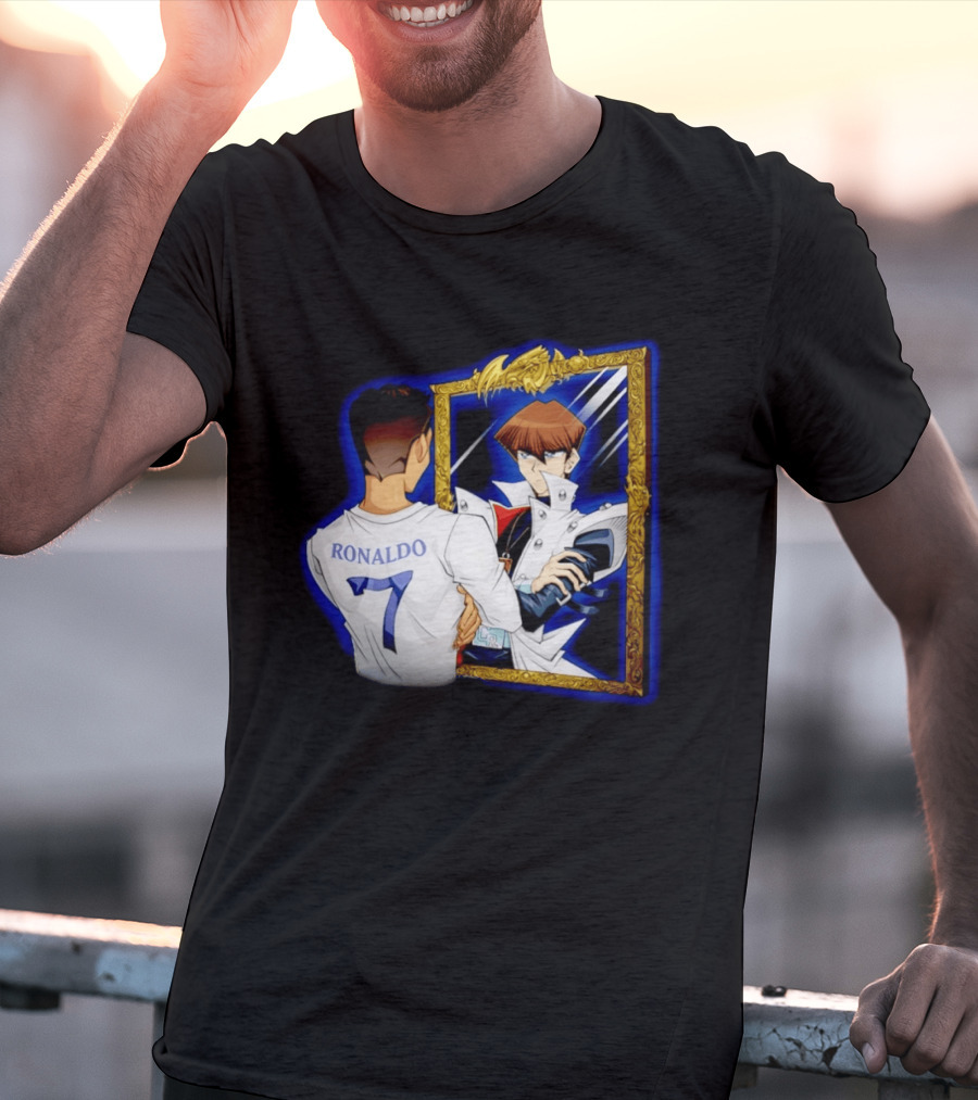 Ronaldo 7 Reflects Seto Kaiba Mirror T-Shirt