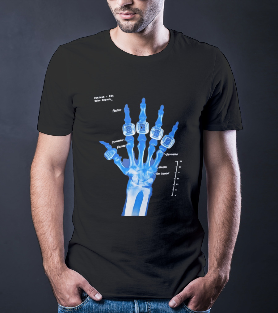 Kobe Bryant Patient No 24 X Ray Rings Lakers T-Shirt