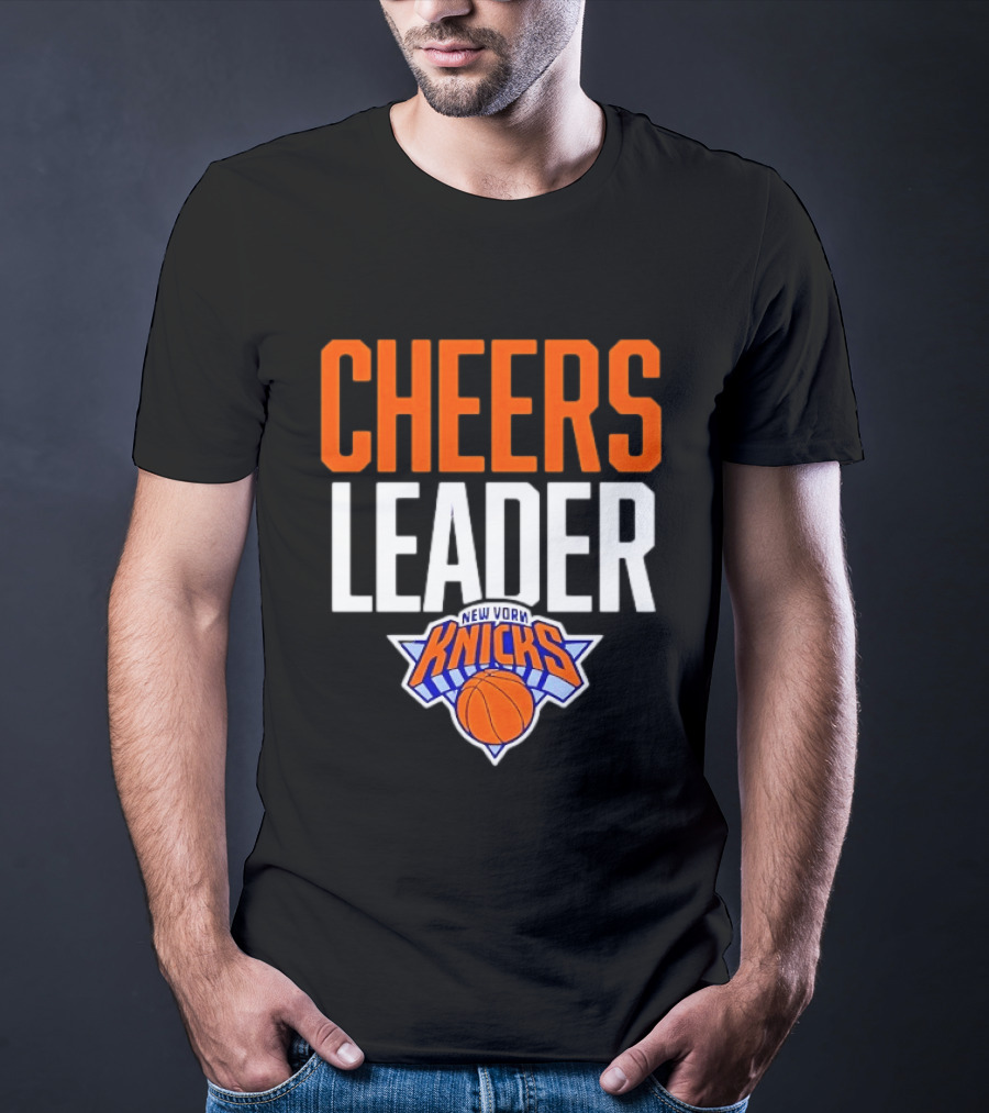 Cheers Leader New York Knicks NBA Basketball T-Shirt