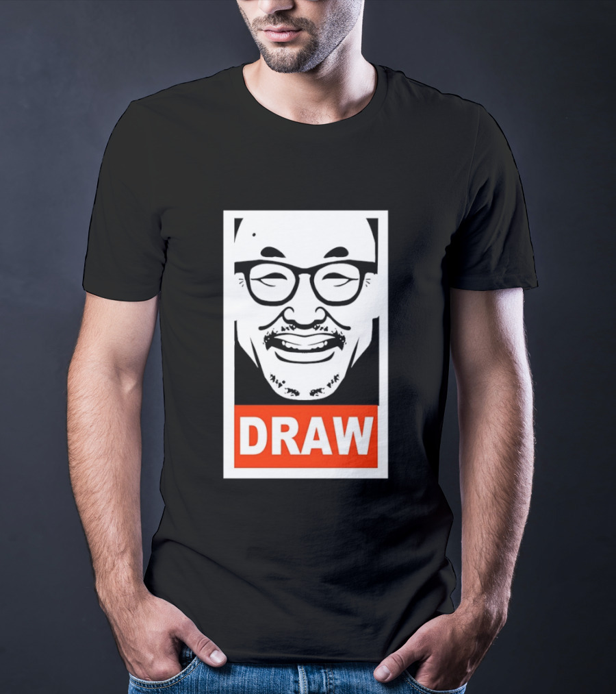 Draw Bob Ross The Joy Of Painting T-Shirt