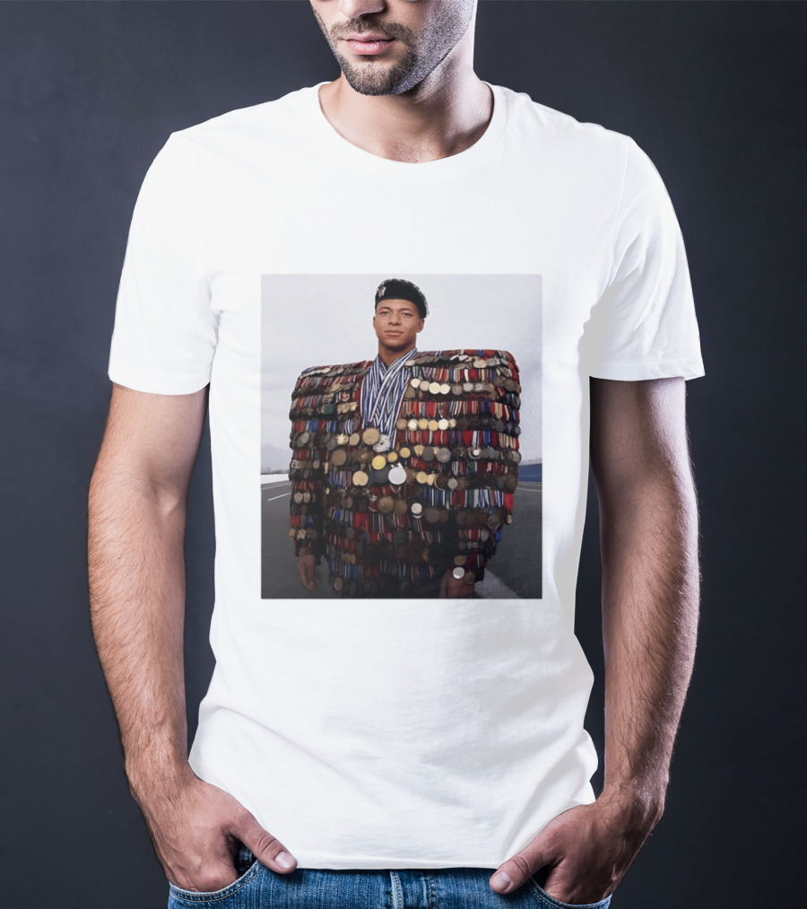Kylian Mbappe Meme Medal Jacket Dictator T-Shirt