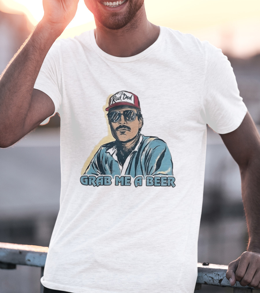 Grab Me A Beer Cool Rad Dad T-Shirt