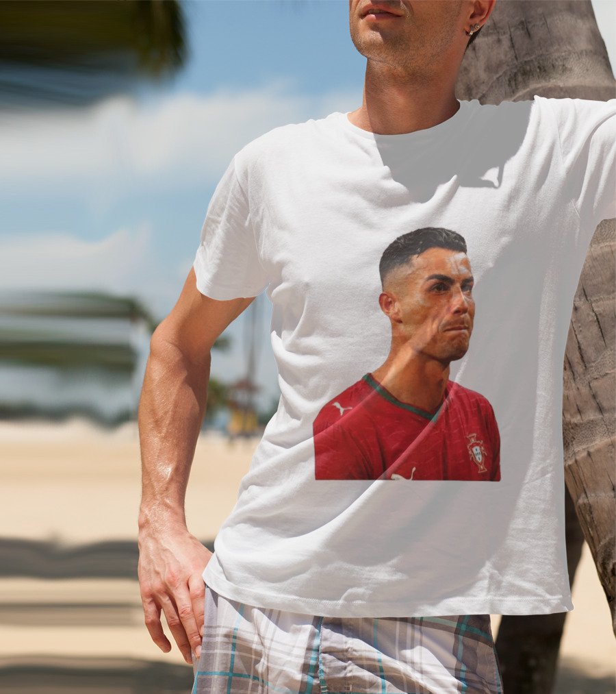 Cristiano Ronaldo Portugal Emotional Moment T-Shirt