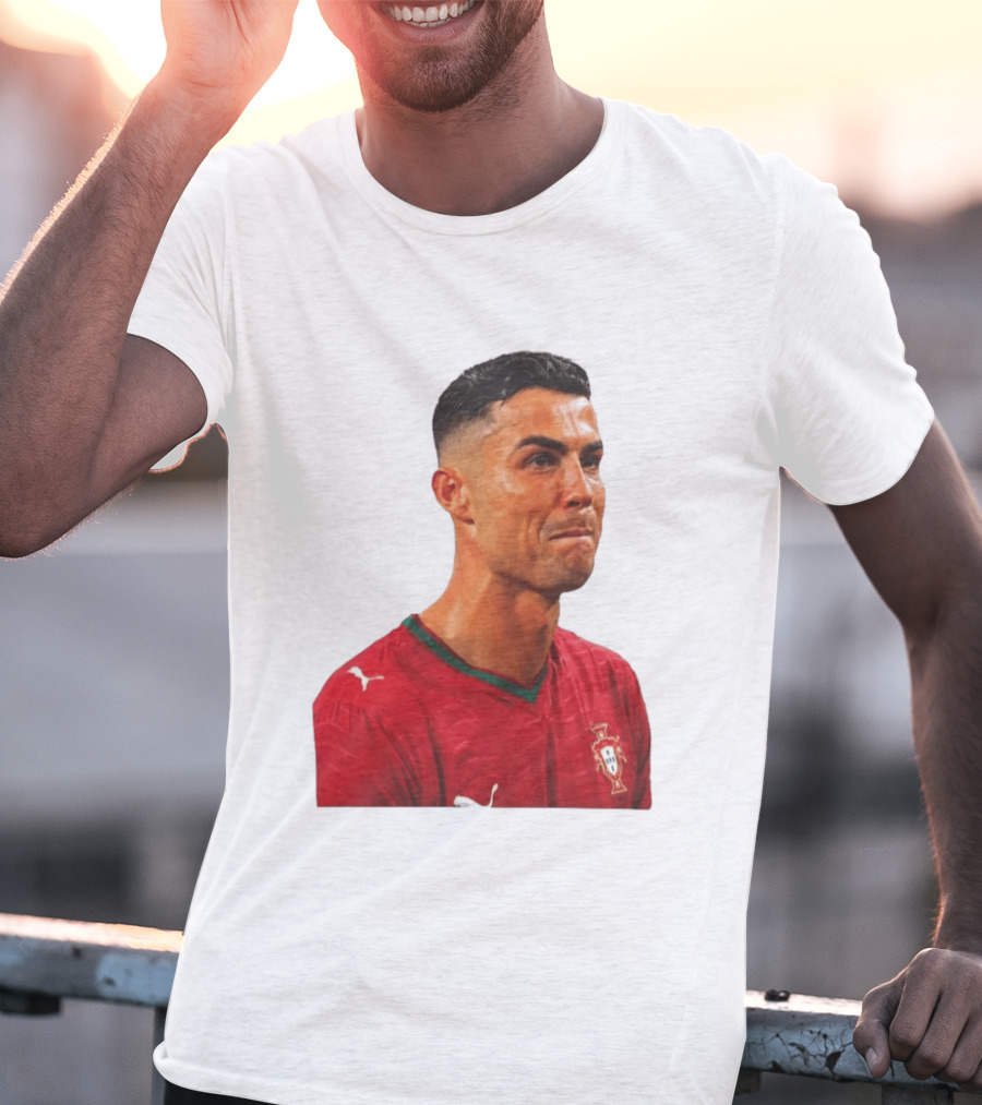 Cristiano Ronaldo Portugal Emotional Moment T-Shirt