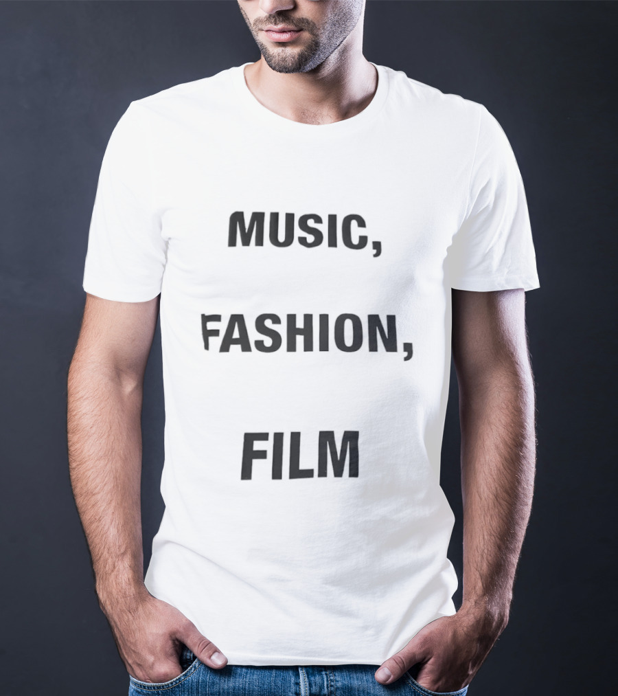 Music Fashion Film T-Shirt