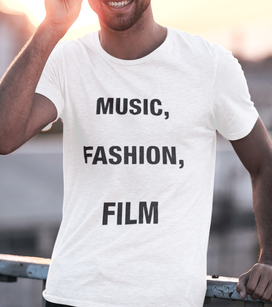 Music Fashion Film T-Shirt