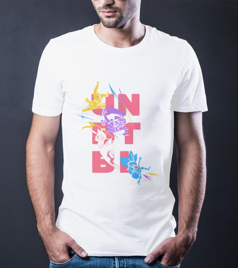 Unbeatable Anime Collage Manga Colorful T-Shirt