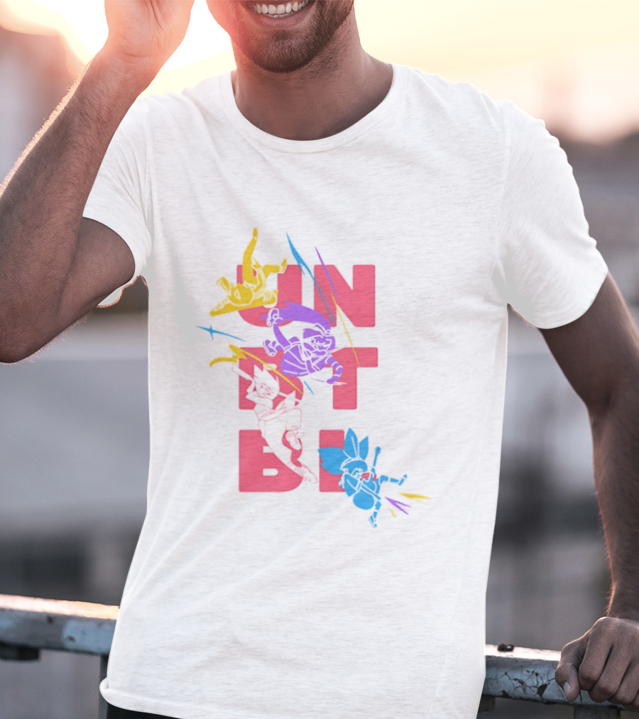 Unbeatable Anime Collage Manga Colorful T-Shirt