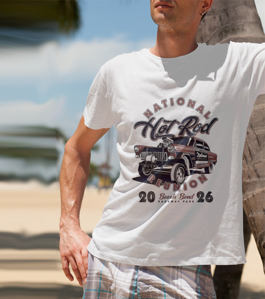 National Hot Rod Reunion 2026 Beech Bend Raceway Park T-Shirt