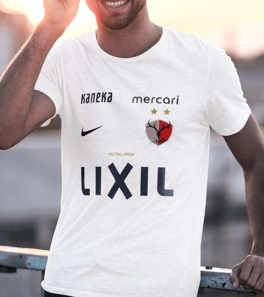 Kashima Antlers Kaneka Mercari LIXIL Nike Football Dream T-Shirt